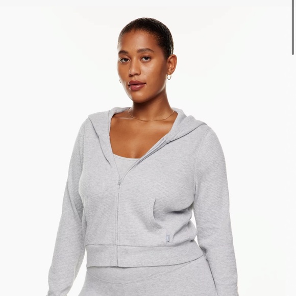 3 TNA WAFFLE ZIP HOODIES . Size small . No tags . - Picture 3 of 5